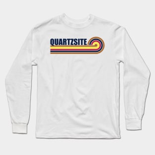 Quartzsite Arizona horizontal sunset Long Sleeve T-Shirt